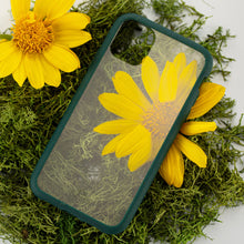 Load image into Gallery viewer, Clear Eco-Friendly iPhone XS Case with Green Ridge
