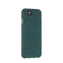 Load image into Gallery viewer, Green (No Planet B Edition) Eco-Friendly iPhone 6/6s/7/8/SE Case
